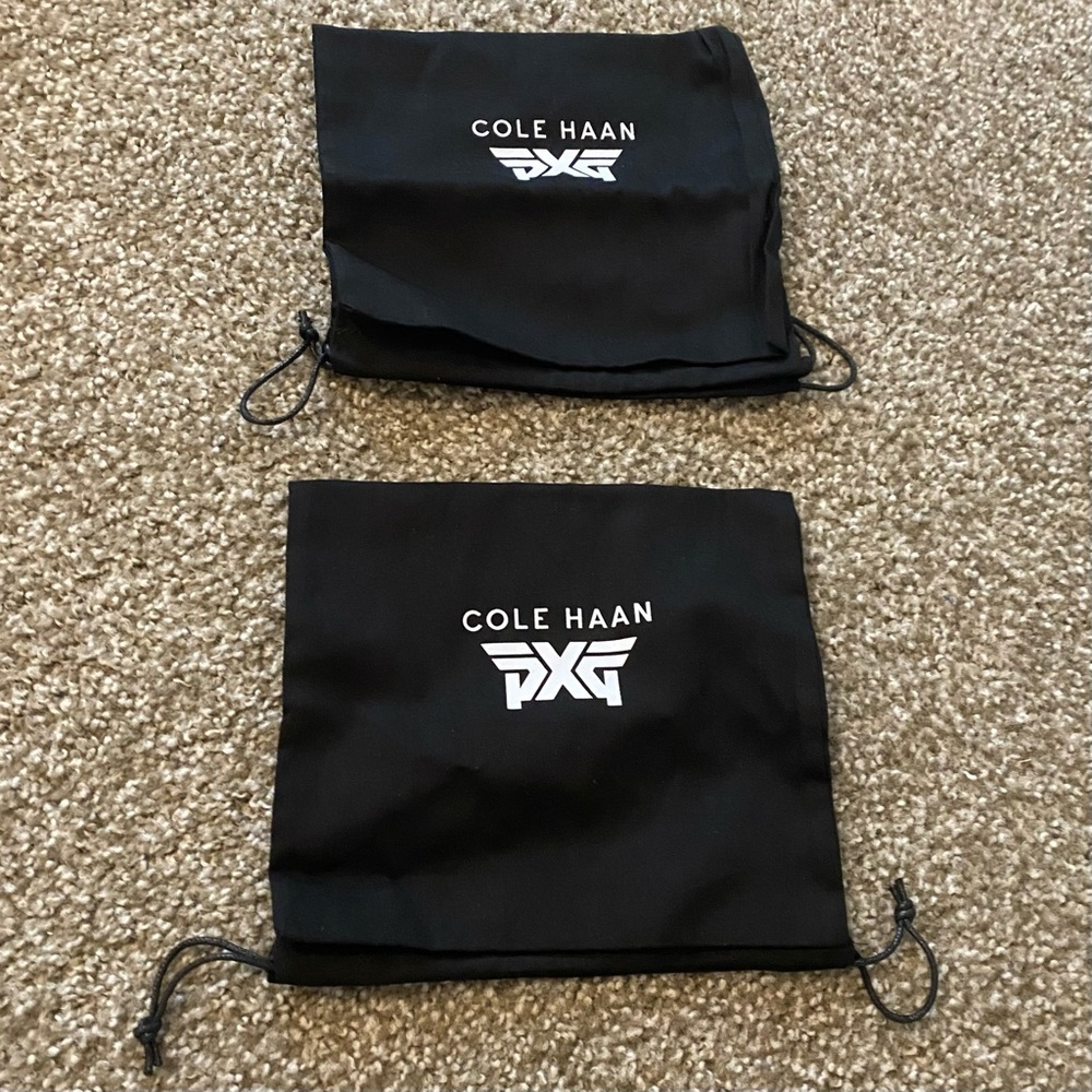 NWT PXG X Cole Haan Waterproof Tour Golf Shoes With Socks, Laces, and Shoe Bags - Picture 10 of 13